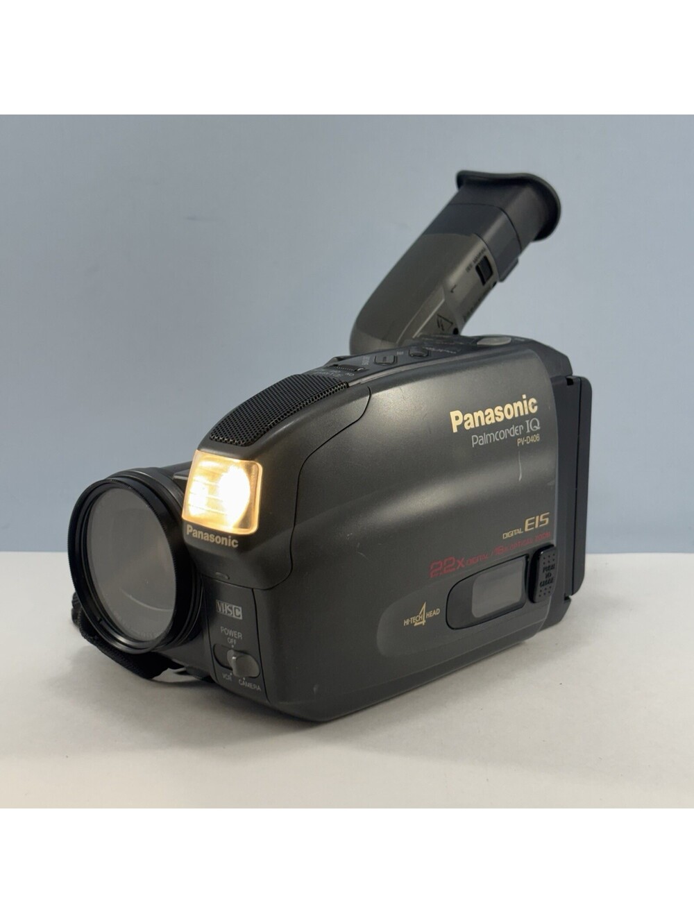 Panasonic Palmcorder IQ PV-D406 VHS-C Camcorder - Tested - NO BATTERY INCLUDED